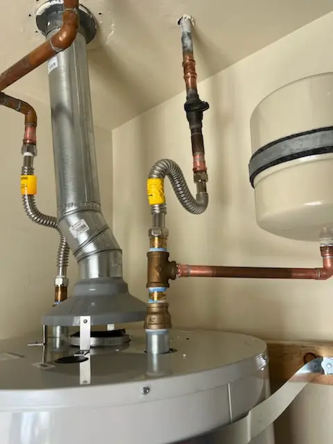 Water heater installation and plumbing repair in Chartiers