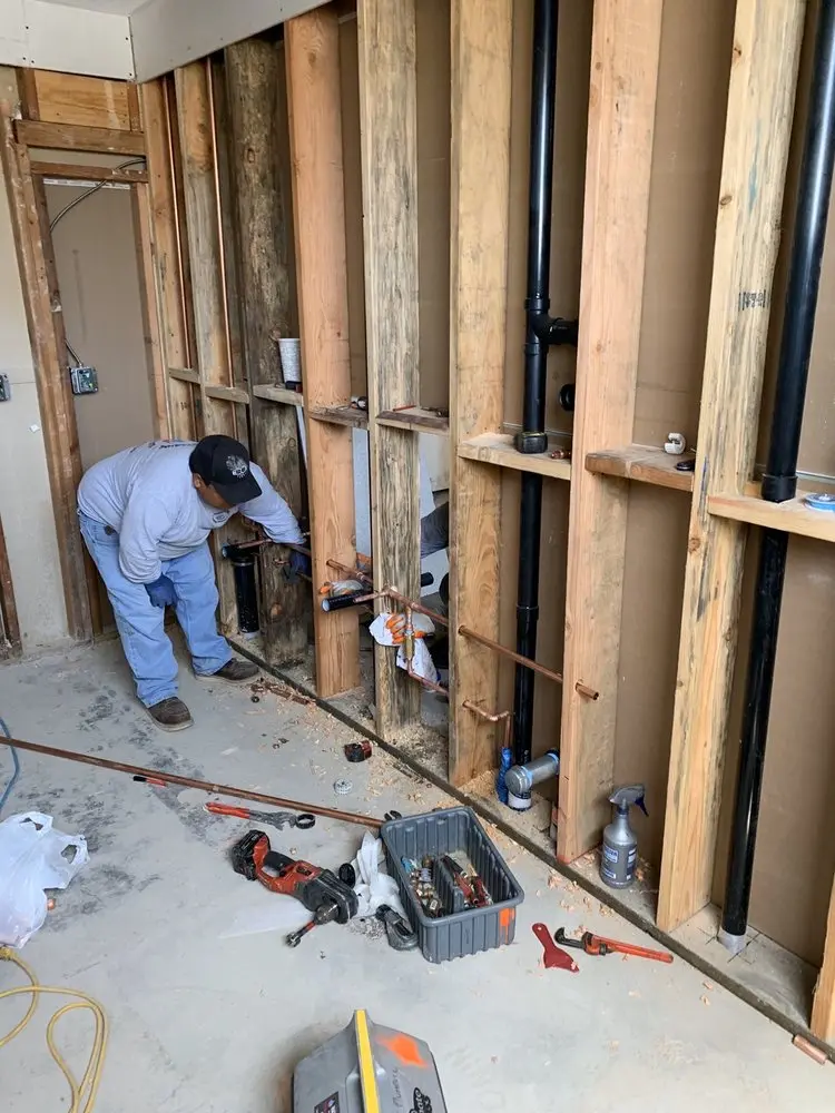Commercial rough-in plumbing for Commercial Plumbing in Chartiers